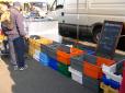  marché: vente de crustacés